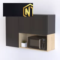TỦ BẾP TREO TƯỜNG VÁN MDF GIÁ TỐT